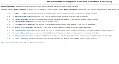 Desktop Screenshot of andrews.genealogy.ms11.net