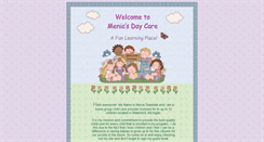 Desktop Screenshot of meniasdaycare.ms11.net