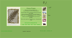 Desktop Screenshot of greenpoppy.ms11.net